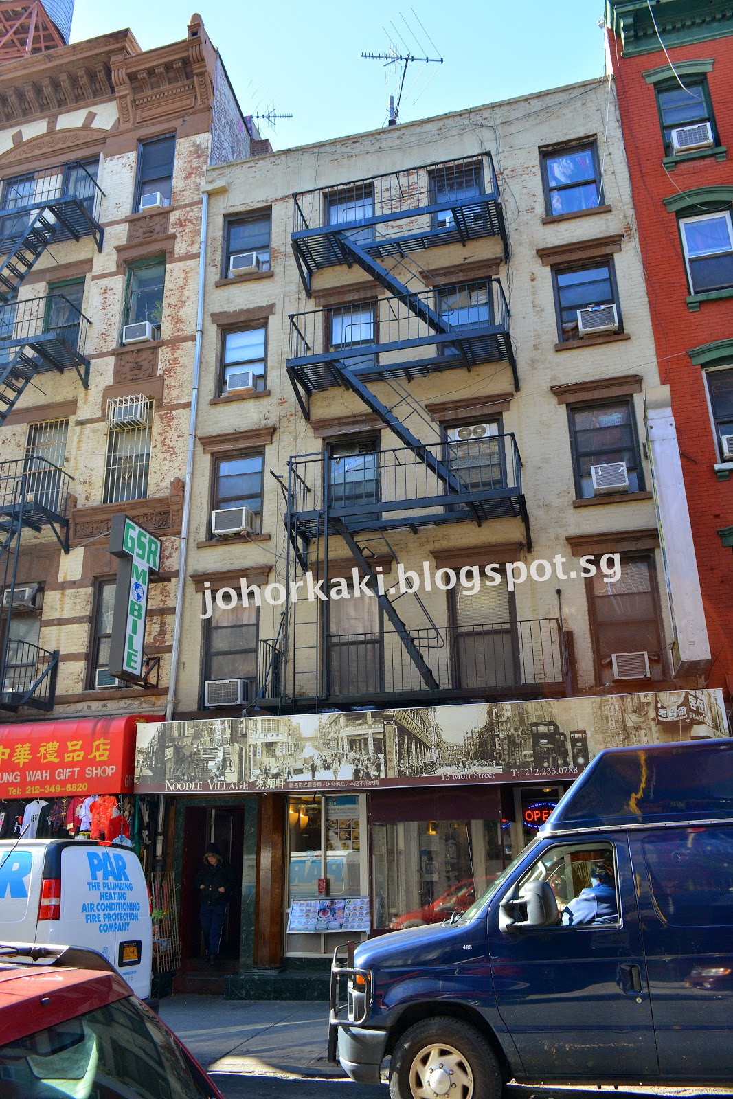 Noodle Village in NYC Chinatown New York City 粥麵軒 Tony Johor Kaki