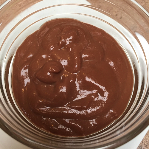 homemade chocolate pudding