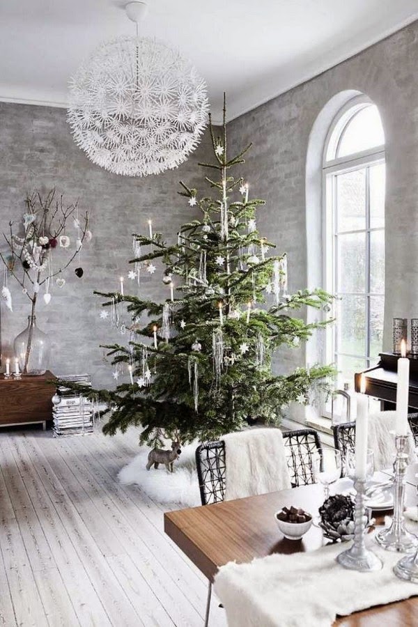 Decorate a living room for Christmas &#8211; 25 inspirations