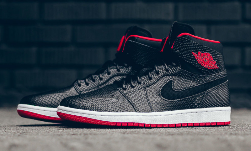 Snakeskin Jordan 1 | Analykix Just like the Pinnacle J's, this Air Jordan 1 retro features a snake skin pattern although this is a less premium version. The shoe also sports a black ...