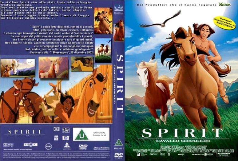 Spirit Stallion of the Cimarron DVD