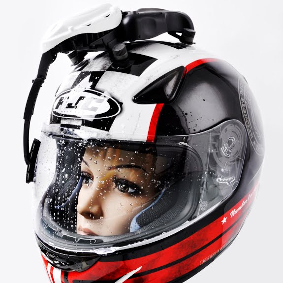 Motoblogn: Motorcycle Helmet Visor Wiper