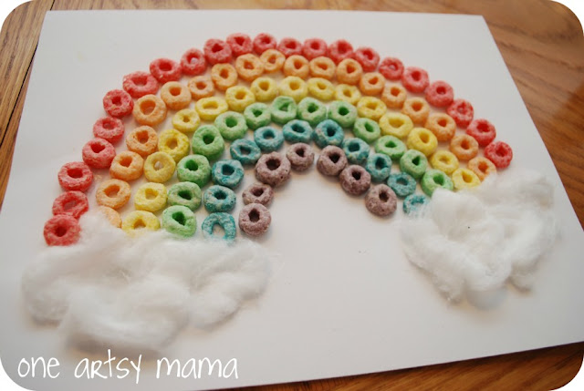 One Artsy Mama Loopy Rainbow
