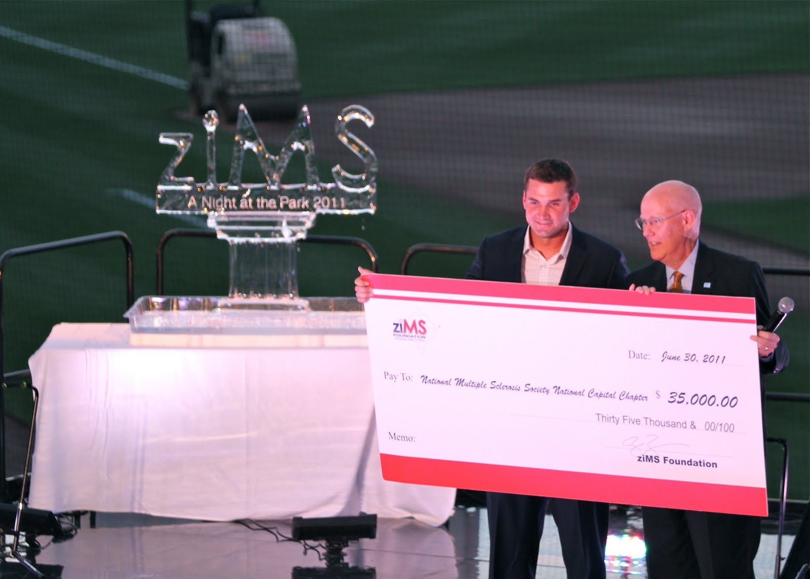 NATIONALS NEWS NETWORK Off The Field Photos Zimmerman's 2nd Annual "Night in the Park"