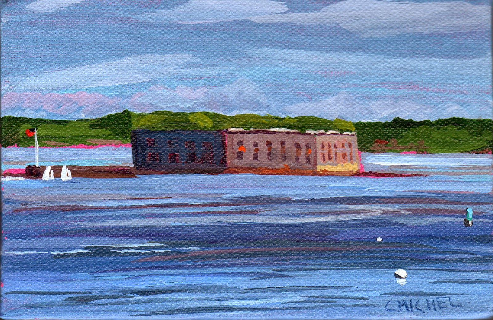 SOLD Casco Bay 1 Fore Street Gallery, Portland, Maine