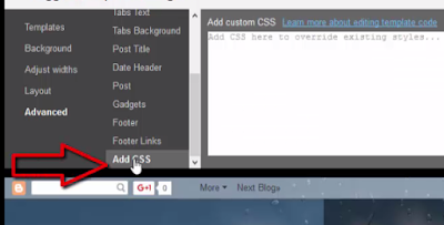 Add CSS