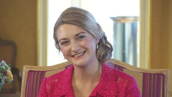 The interview with Prince Guillaume and his fiance Countess Stephanie de Lannoy