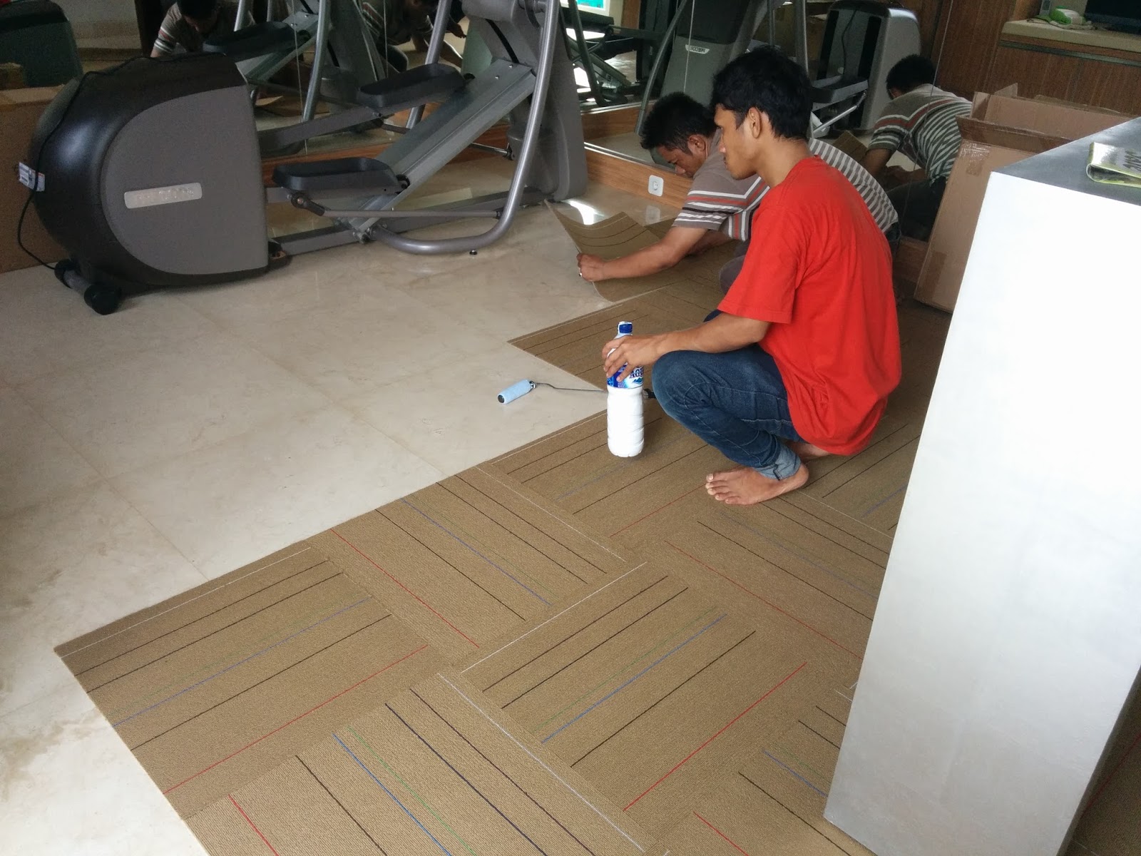 Harmony Carpet Instalasi Karpet Tile PIK Jakarta