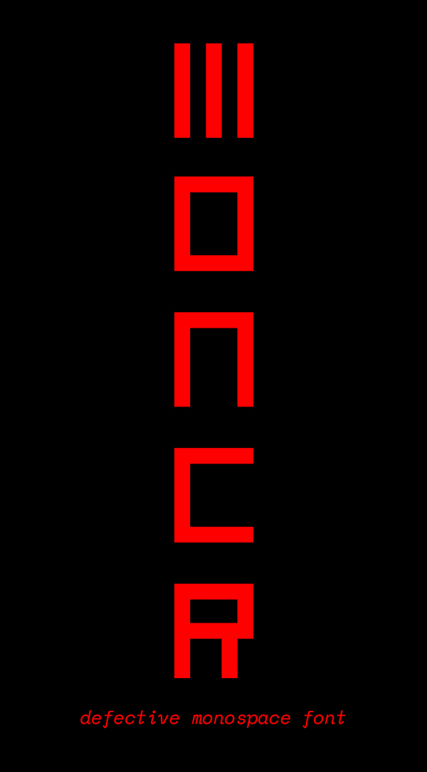 Moncr Free Font Download Font Terbaru 2018 - Moncr Free Font