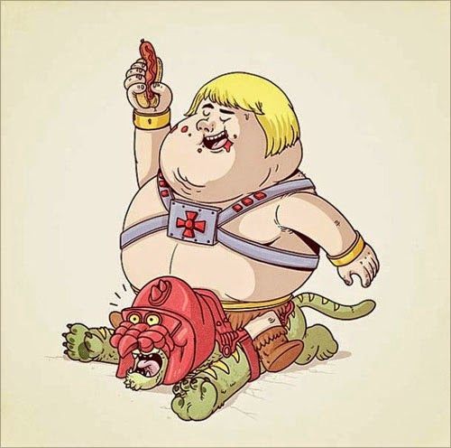 Fat Super Hero Gemuk - Fat He-man