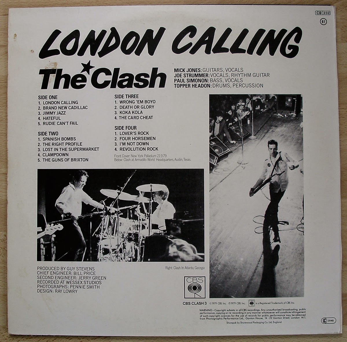 tonyface The Clash Train in vain