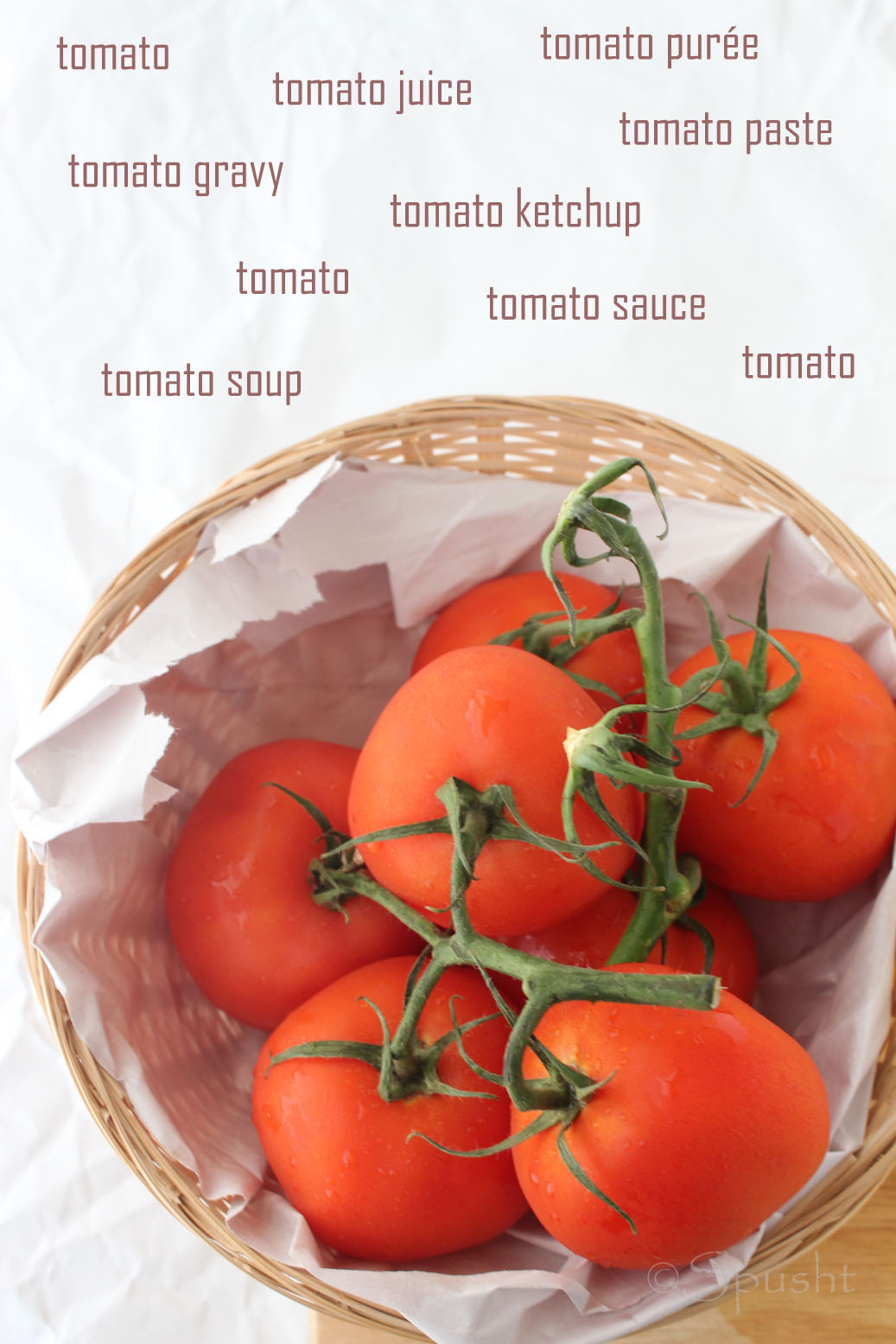 Spusht Tomato Paste, Purée, Juice, Gravy, Soup, Sauce, Ketchup