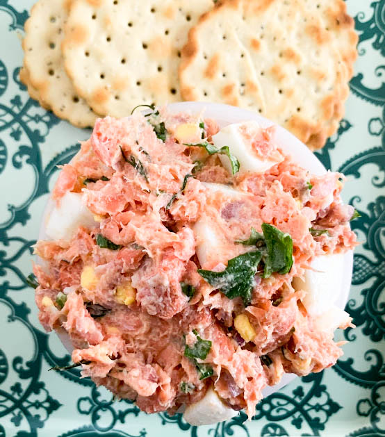 Steelhead Trout Salad with Horseradish and Arugula Coconut & Lime