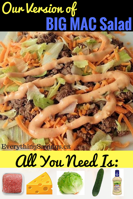 Big Mac Salad Recipe-EverythingSavings.ca Big-Mac-Salad-Recipe-Everythingsavings.ca