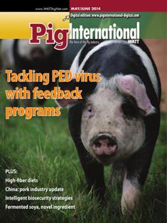 Pig International. Nutrition and health for profitable pig production 2014-03 - May & June 2014 | ISSN 0191-8834 | TRUE PDF | Bimestrale | Professionisti | Distribuzione | Tecnologia | Mangimi | Suini
Pig International  is distributed in 144 countries worldwide to qualified pig industry professionals. Each issue covers nutrition, animal health issues, feed procurement and how producers can be profitable in the world pork market.