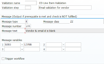 SAP ABAP Central: How to trigger custom message in F110