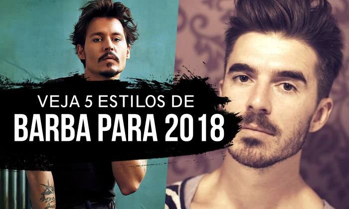 tipos de barba masculina 2018