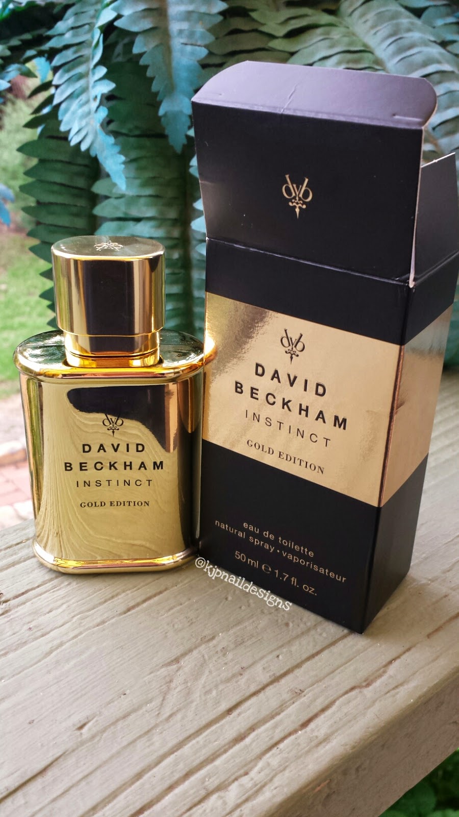 Kjp Nail Designs David Beckham Instinct Gold Edition