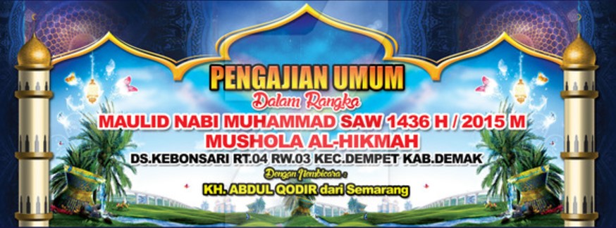 Goodies Fan Dekorasi Pengajian Umum