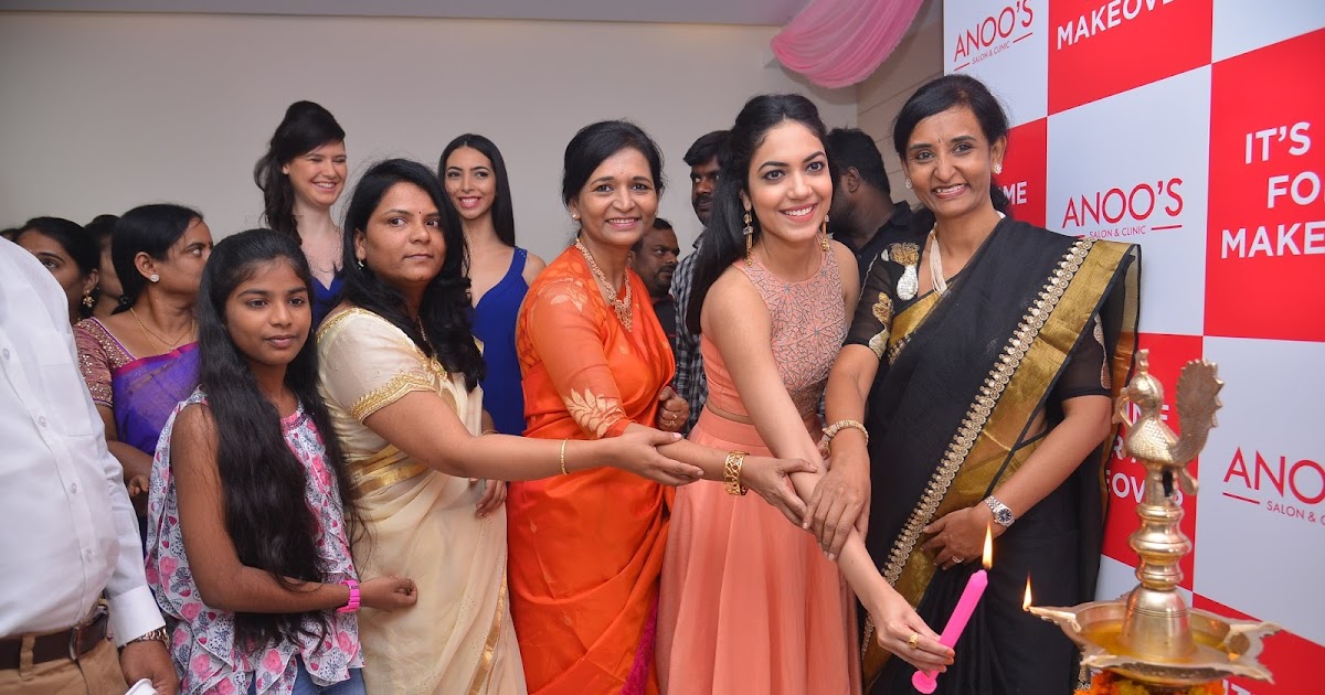 Actress Ritu Varma Launches Anoos franchise salon & clinic at Madinaguda -  Pocket Press Release