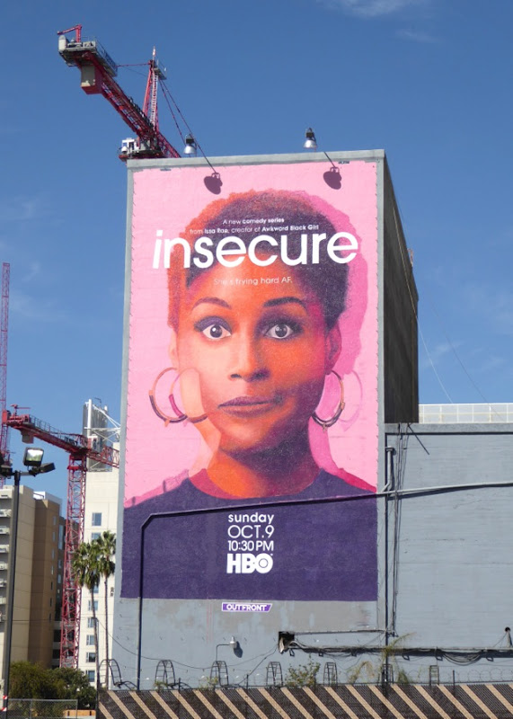Insecure series premiere billboard Insecure series premiere billboard