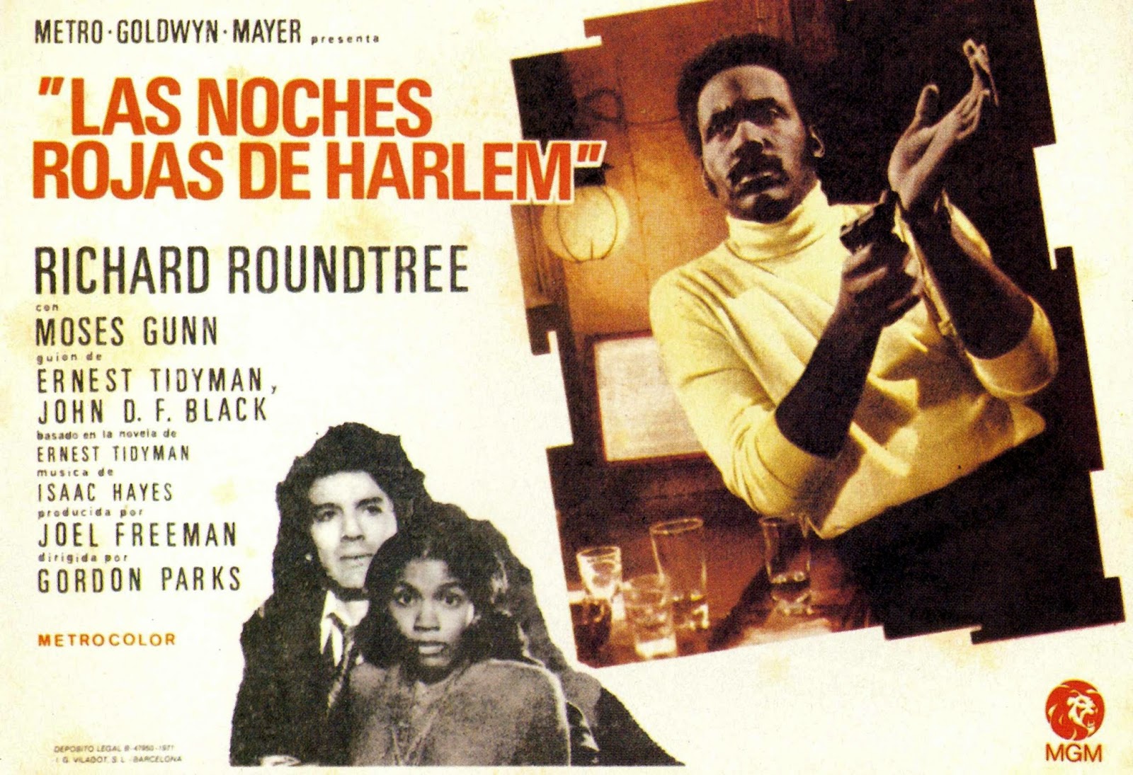 Shaft Les Nuits Rouges De Harlem Musique Affiches - Photos d'exploitation - Bandes annonces: Les nuits rouges de