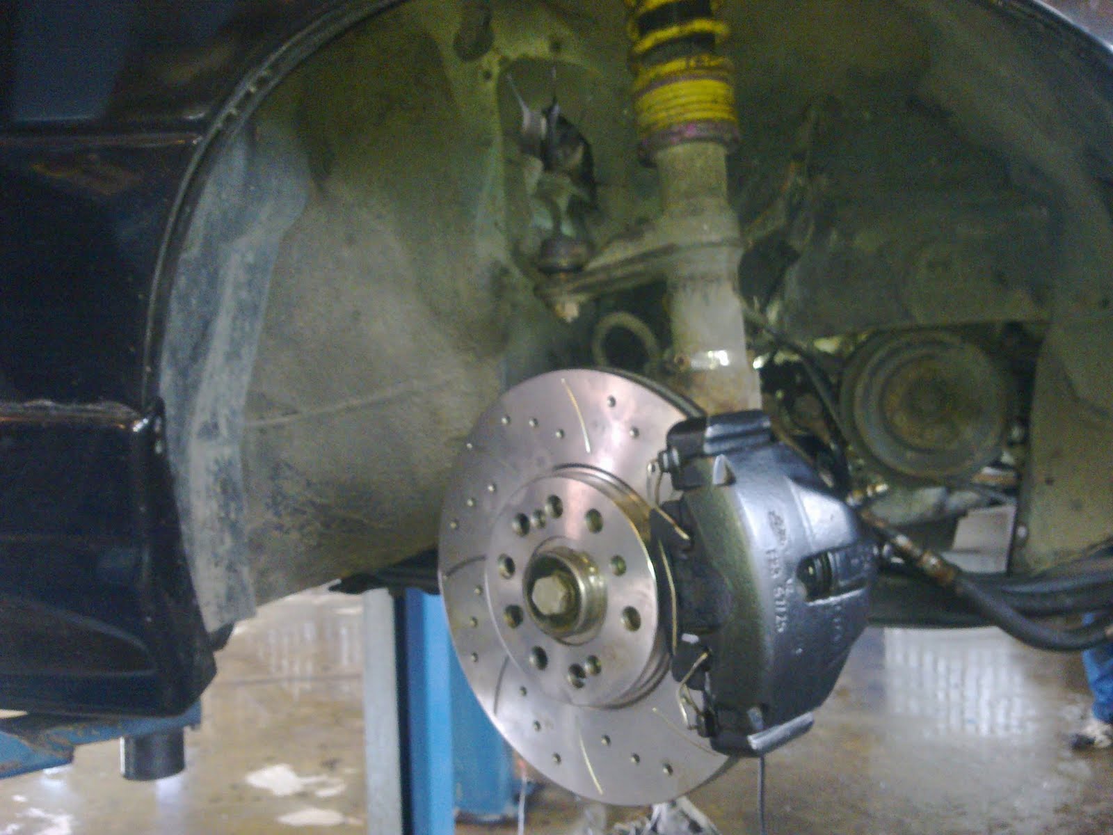 Prancuzas Astra GSi Project Spring works Brakes