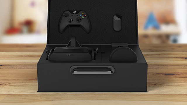 oculus rift kit - xbox one controller, remote, sensors