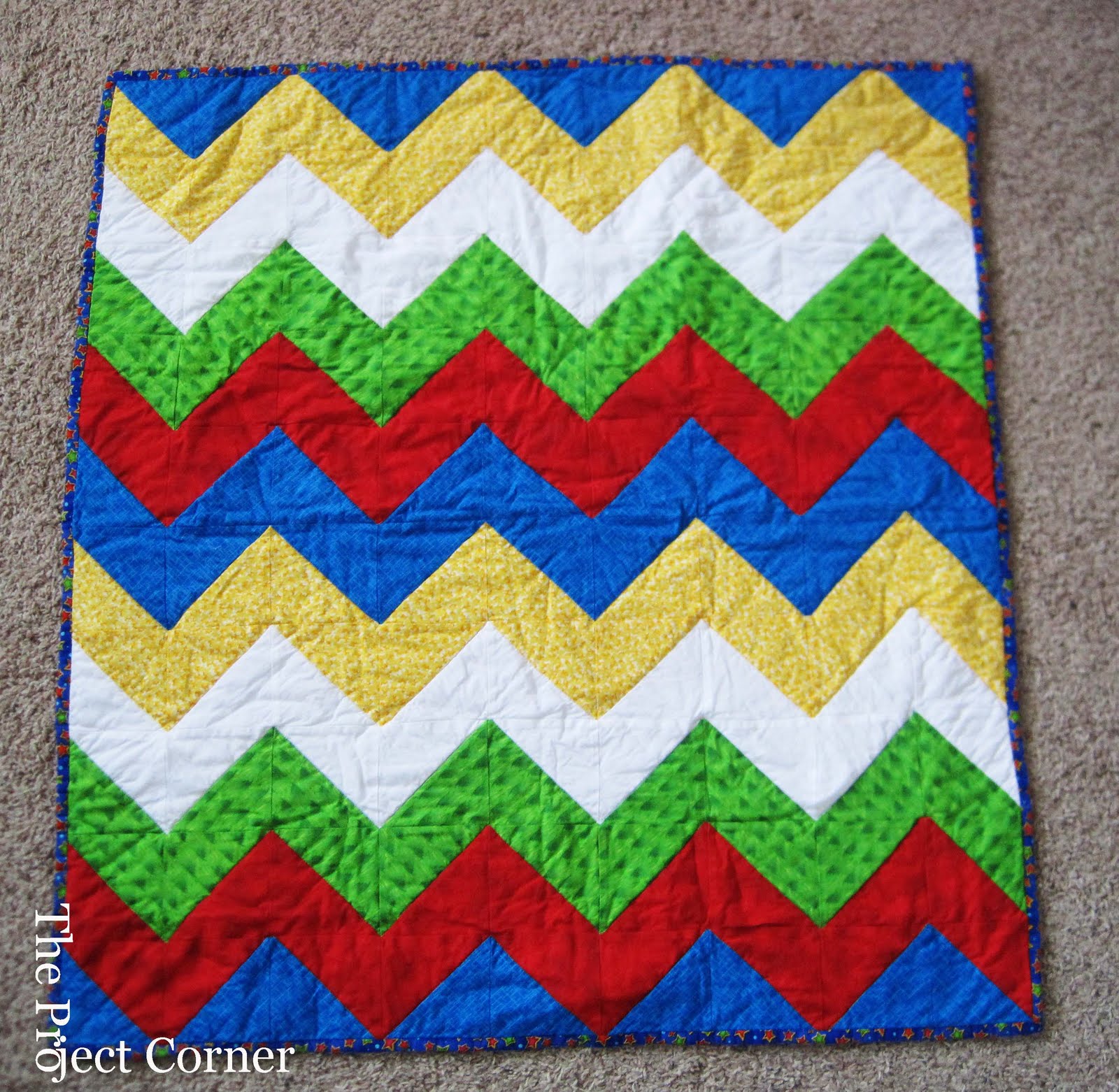 The Project Corner Zig Zag Quilt