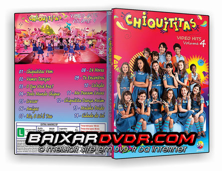 CHIQUITITAS VIDEO HITS VOL.04 (2016) DVD-R Oficial CHIQUITITAS VIDEO HITS VOL.04 (2016) DVD-R Oficial