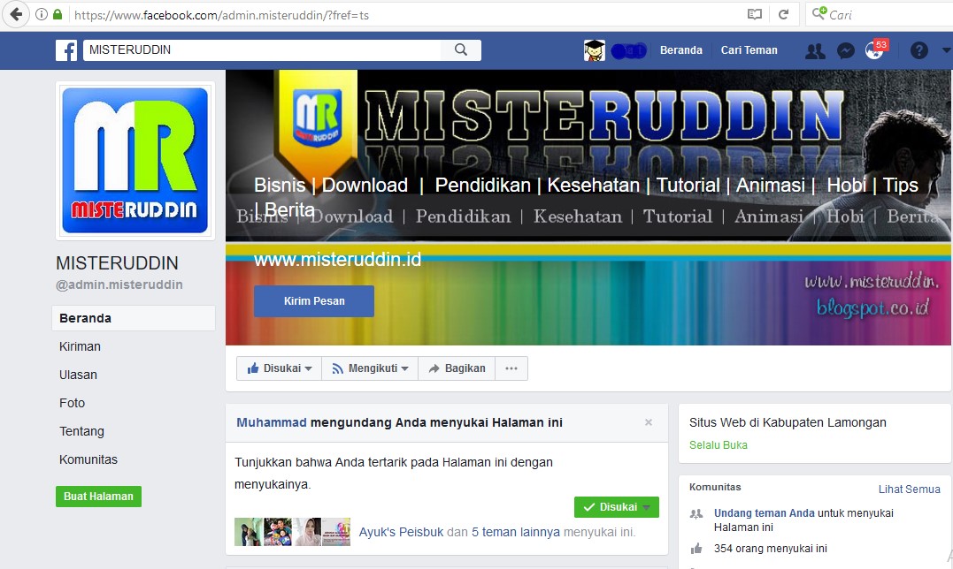 Cara Menggunakan Atau Memasang Bingkai Foto Profil Facebook Karya