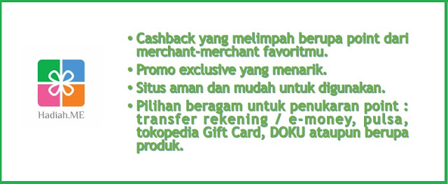 smart shopping dengan hadiah.me, hadiah dot me, belanja online dengan pintar, program cashback belanja online, be a smart shopper