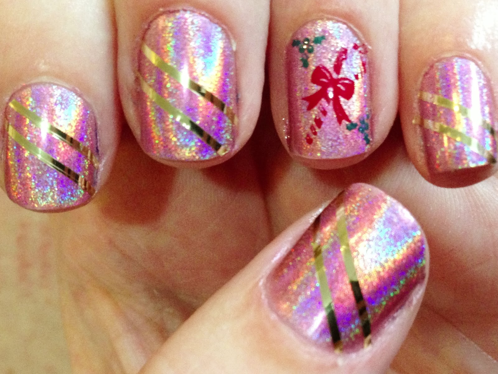 6. "Glitter Gradient Nails for December 2024 Parties" - wide 2