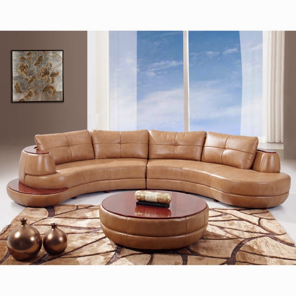 curved-leather-couch