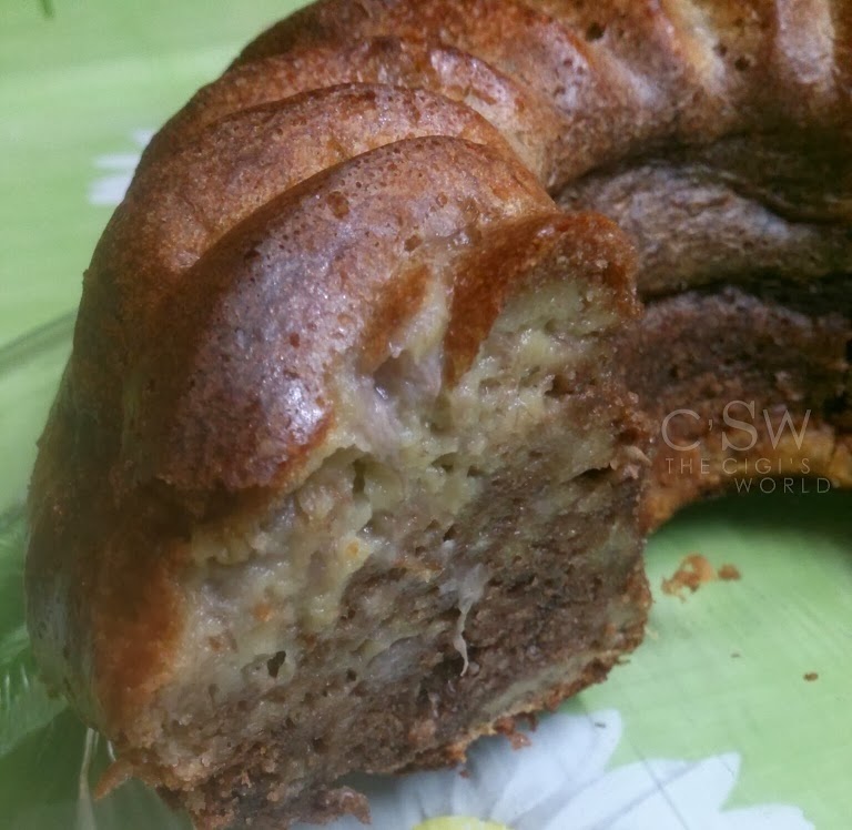 Cigi's World marbré compote de banane et nutella