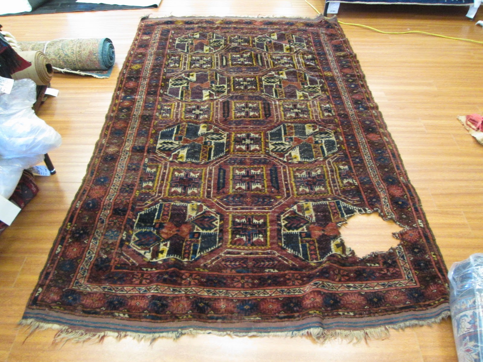 Rug Master Balouch Rug Patch Repair at Rug Ideas, Los Angeles