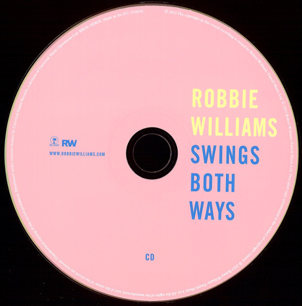 Encarte Robbie Williams Swings Both Ways (Deluxe Edition) Encartes Pop