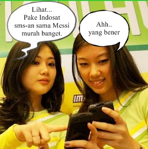 SMS Murah ke Luar Negeri dengan Indosat