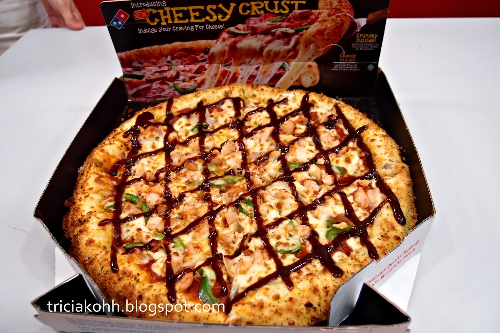 ♥ OMY Domino's New Cheesy Crust for CHEESE LOVERS!♥