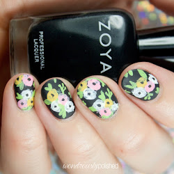nail washi planner society tape polished series april