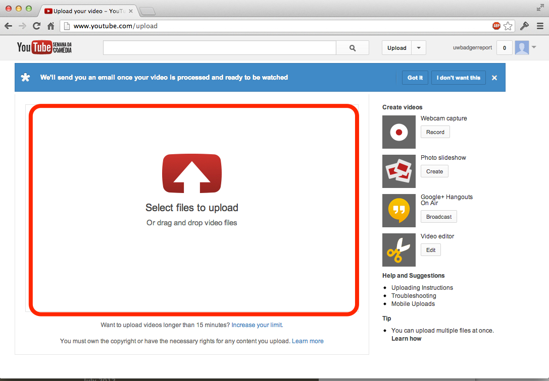 How To Upload Youtube Video By DVD's Adept Way