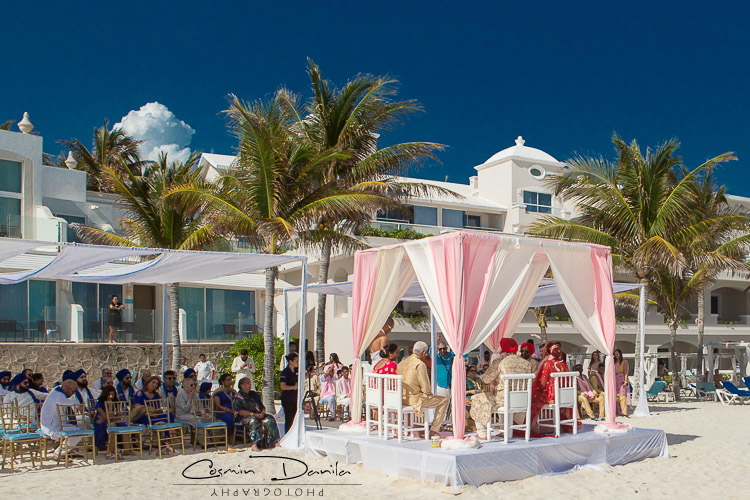 Sonam Tanveer Sikh Hindu Wedding At Panama Jack Resorts Cosmin