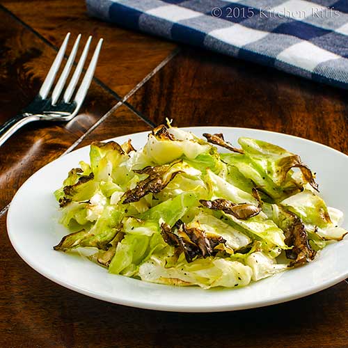 Kitchen Riffs Easy and Tasty Roast Cabbage