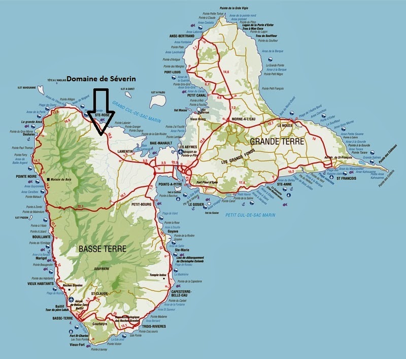 La Poupart Family en Guadeloupe Domaine de Séverin