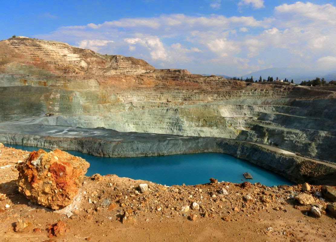 Skouriotissa Copper Mine. Заброшенная медная шахта Скуриотисса на Кипре