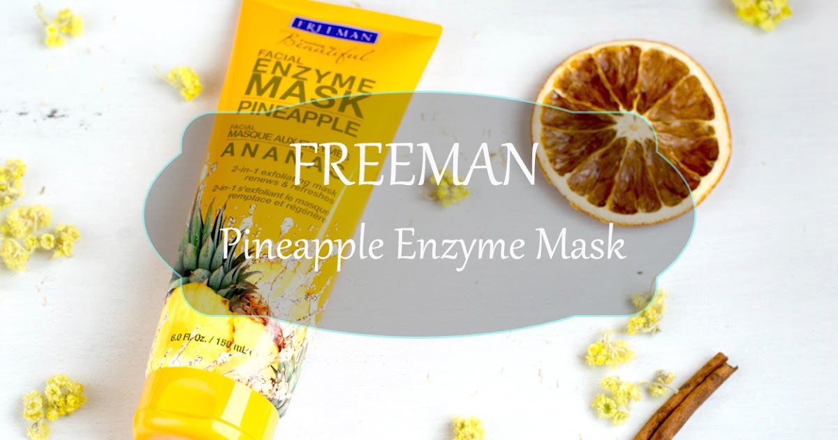 Freeman Pineapple Enzyme Mask энзимный пилинг с фруктовыми кислотами.