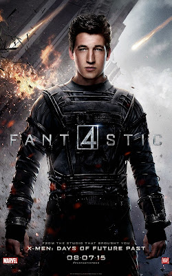 Fantastic Four Character Movie Poster Set - Miles Teller as Reed Richards / Mr. Fantastic