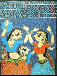 Madhubani Painting (Bihar)   IMAGES, GIF, ANIMATED GIF, WALLPAPER, STICKER FOR WHATSAPP & FACEBOOK 