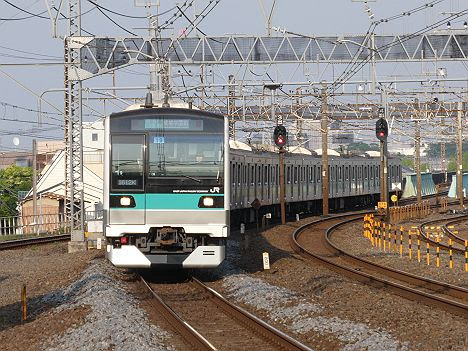 レール7 切符補充券珍行先 常磐線 千代田線直通 各駅停車 成城学園前行き2 E233系00番台