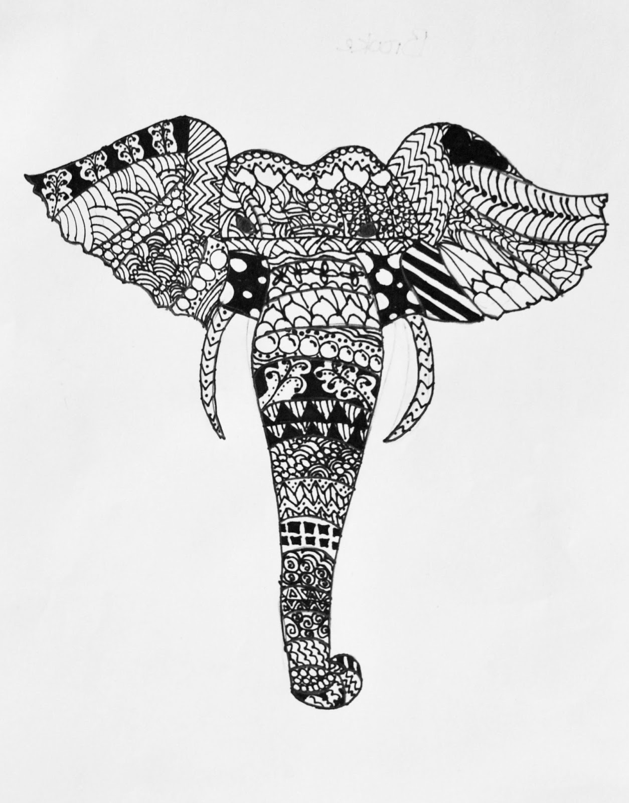 7th grade zentangle animals lessons from the k 12 art room zentangle animals